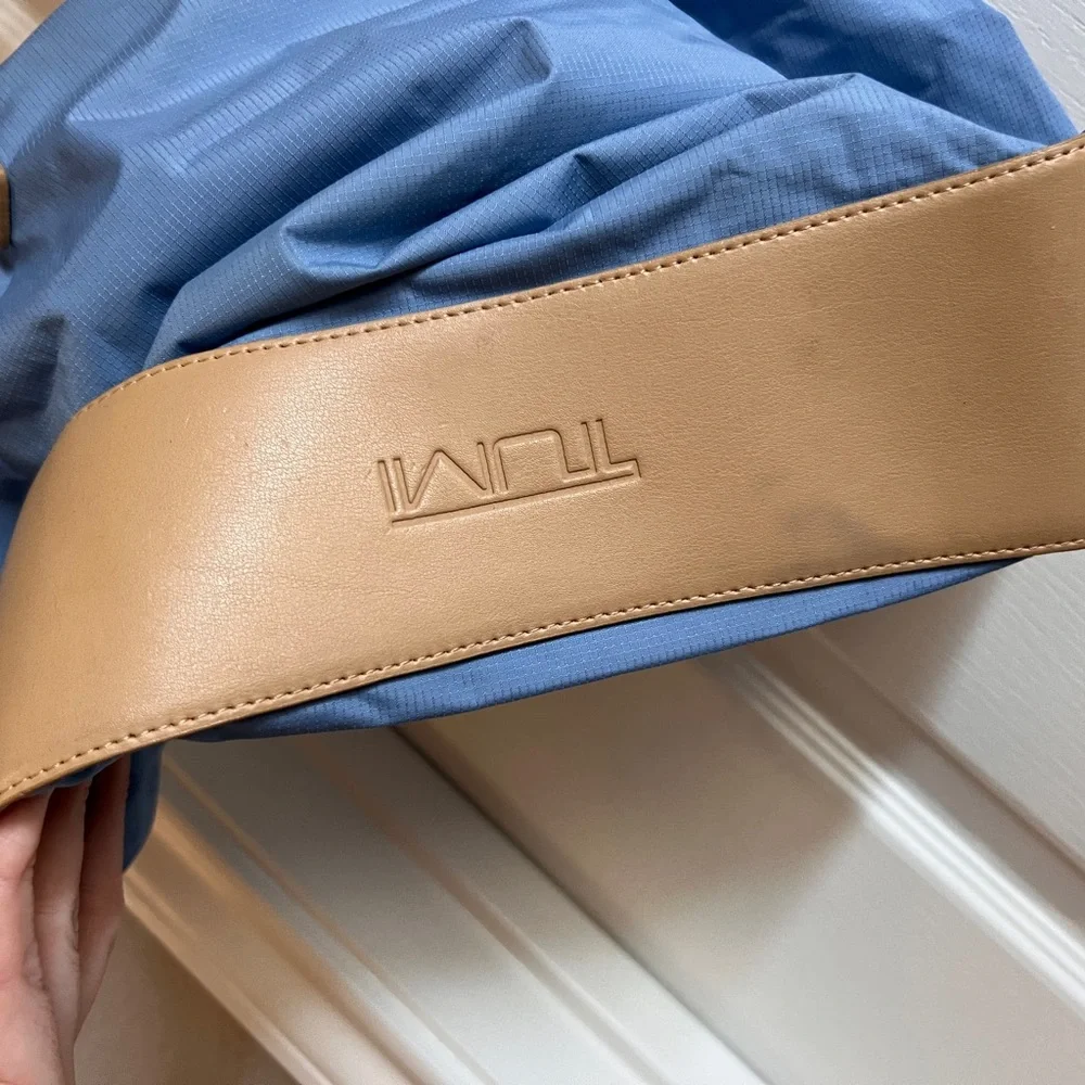 Tumi light blue
